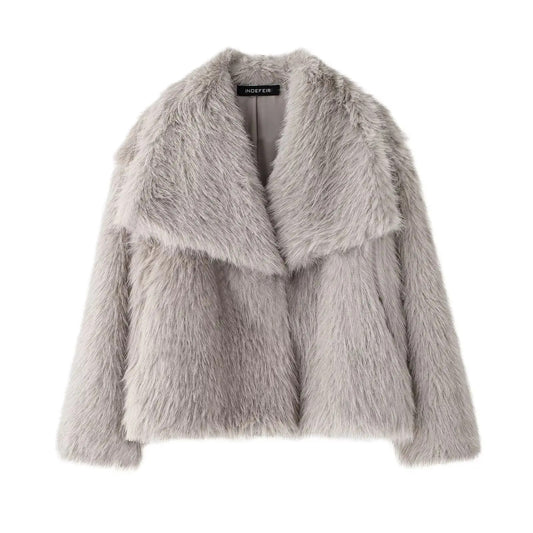 Amajé Luxury Faux Fur Winter Coat