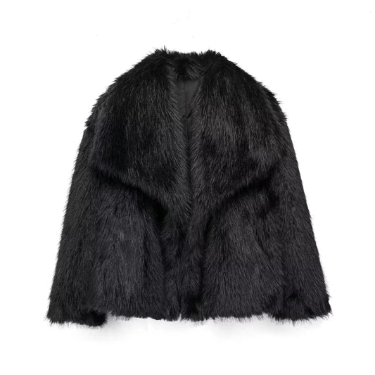 Amajé Luxury Faux Fur Winter Coat