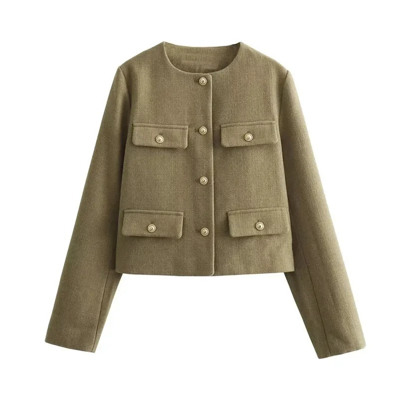 Amajé Classic Pocket-Button Blazer