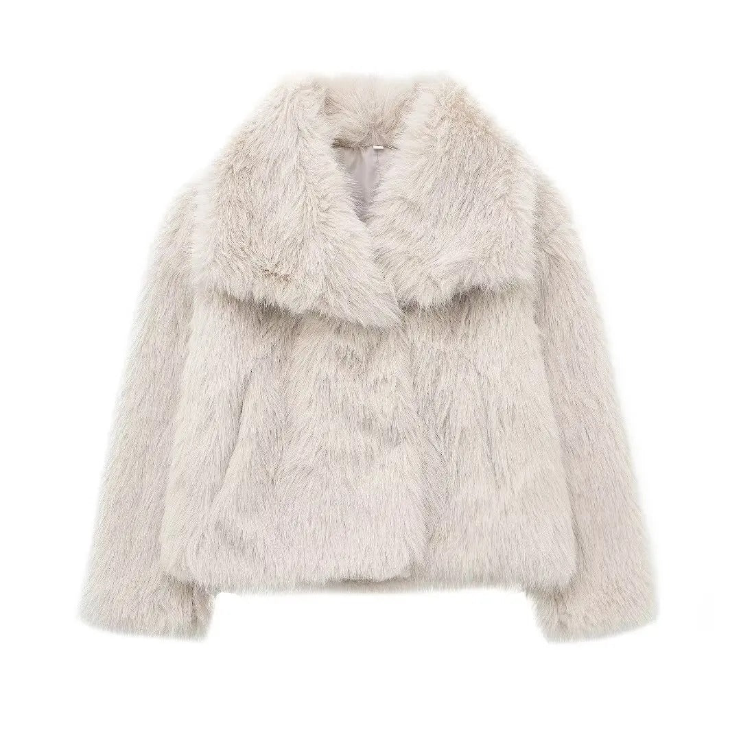 Amajé Luxury Faux Fur Winter Coat