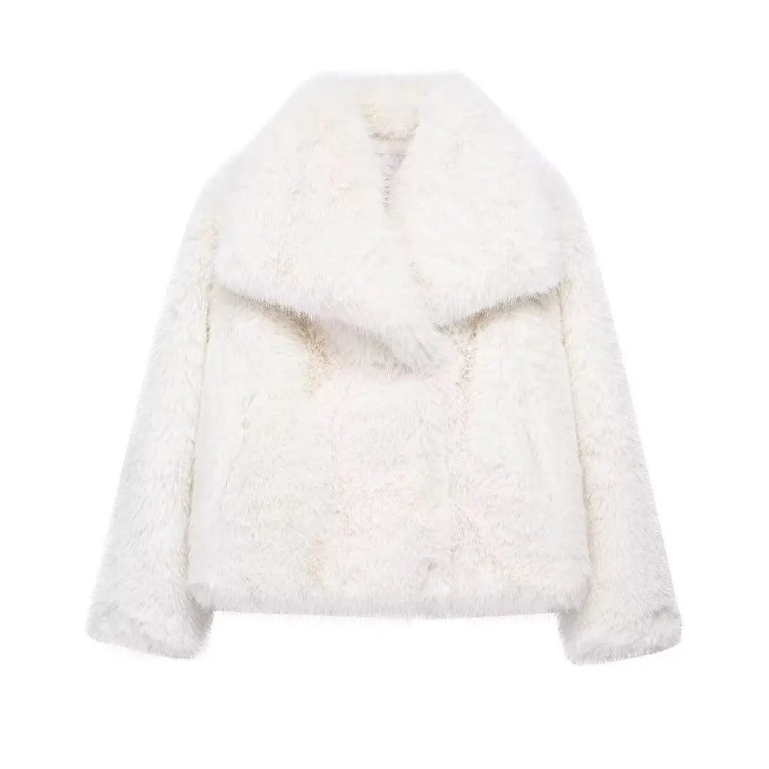 Amajé Luxury Faux Fur Winter Coat